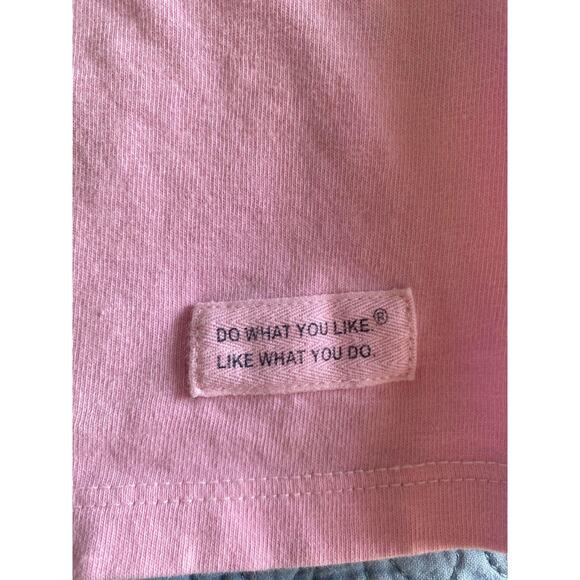 Womens Life is Good Tee Size XL JEEP Pre Owned Pink - Picture 7 of 7